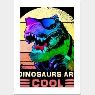 Dinosaurs Are Cool T Rex Posters and Art